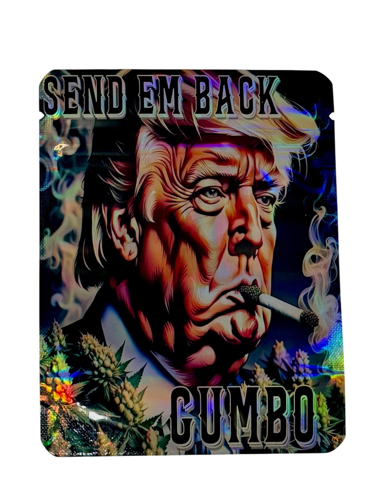 50-Count 3.5 g High-Quality Mylar Storage Baggies | Trump Gumbo