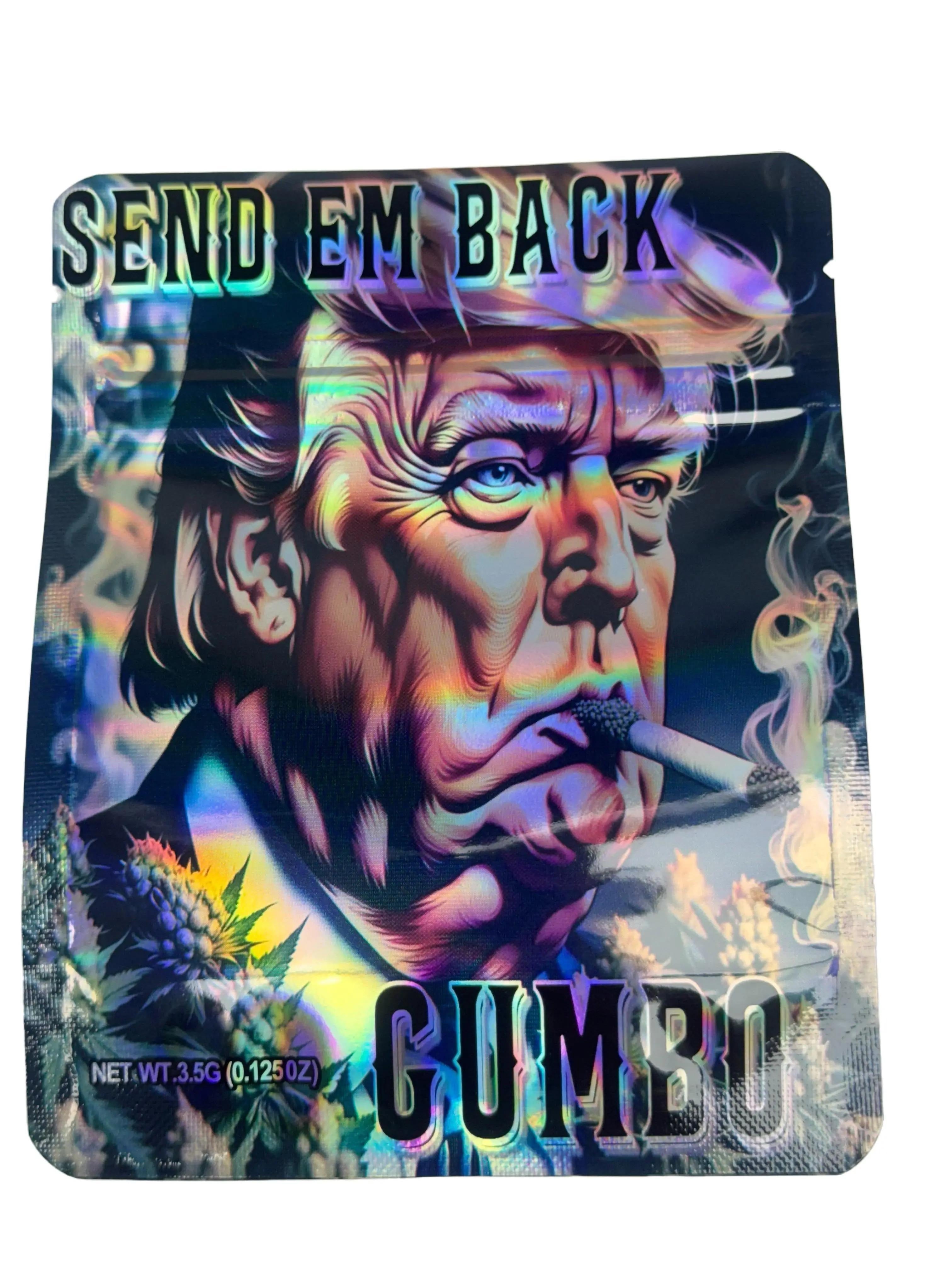 50 count Runts Gumbo Trump baggies, Smell Proof | Water Proof Premium Quality