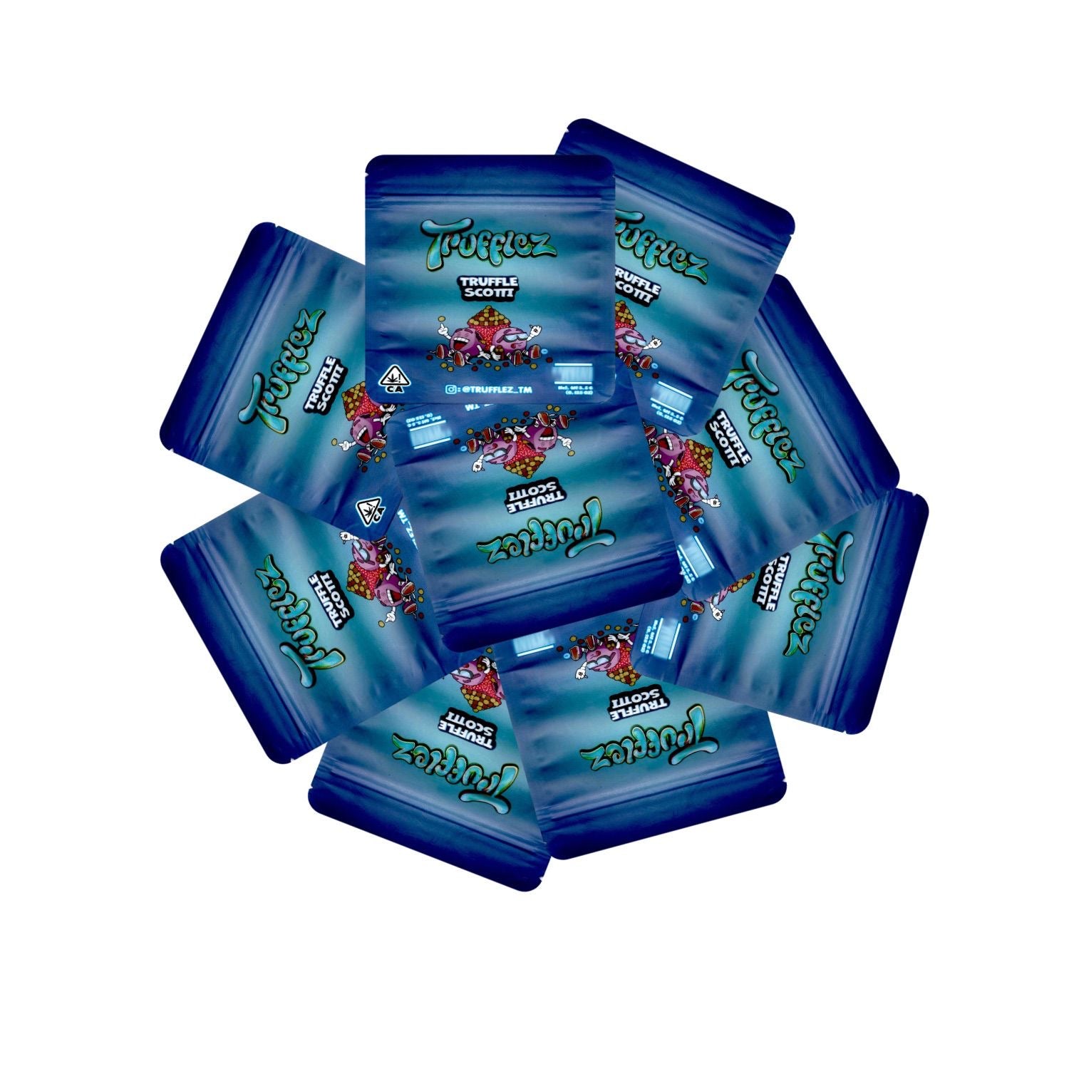 50 count TRUFFLE SCOTTI | Smell Proof | Water proof 3.5g baggies