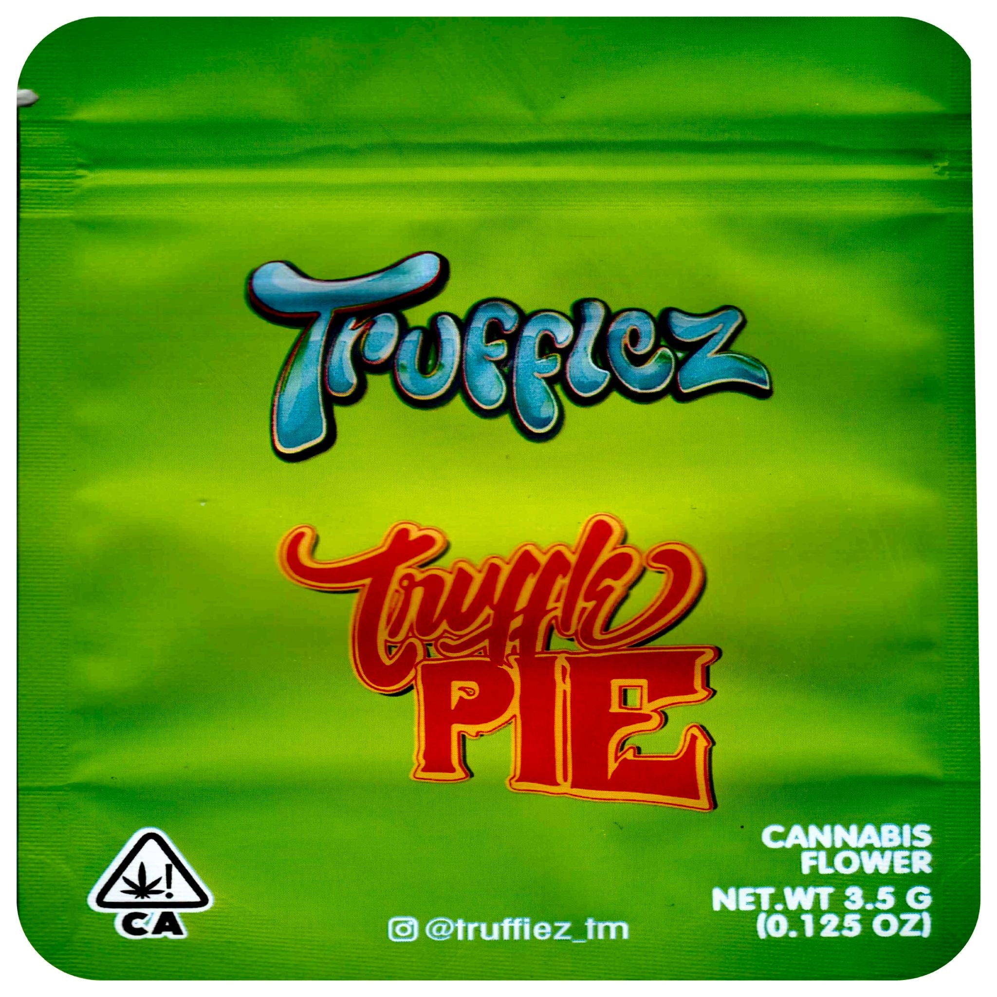 50-Count TRUFFLEZ PIE 3.5g Mylar Baggies – Smell-Proof & Waterproof