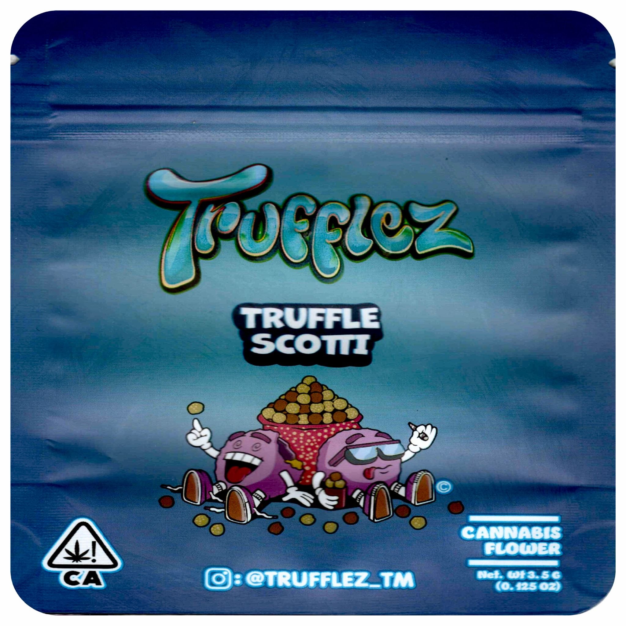 50 count TRUFFLE SCOTTI | Smell Proof | Water proof 3.5g baggies