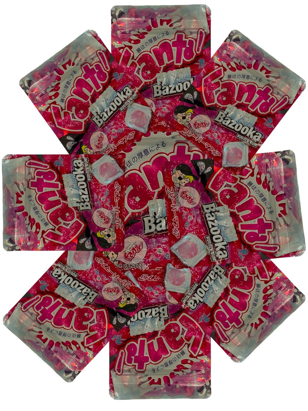 50-Count 3.5 g High-Quality Mylar Storage Baggies | Fanta! Bazookah