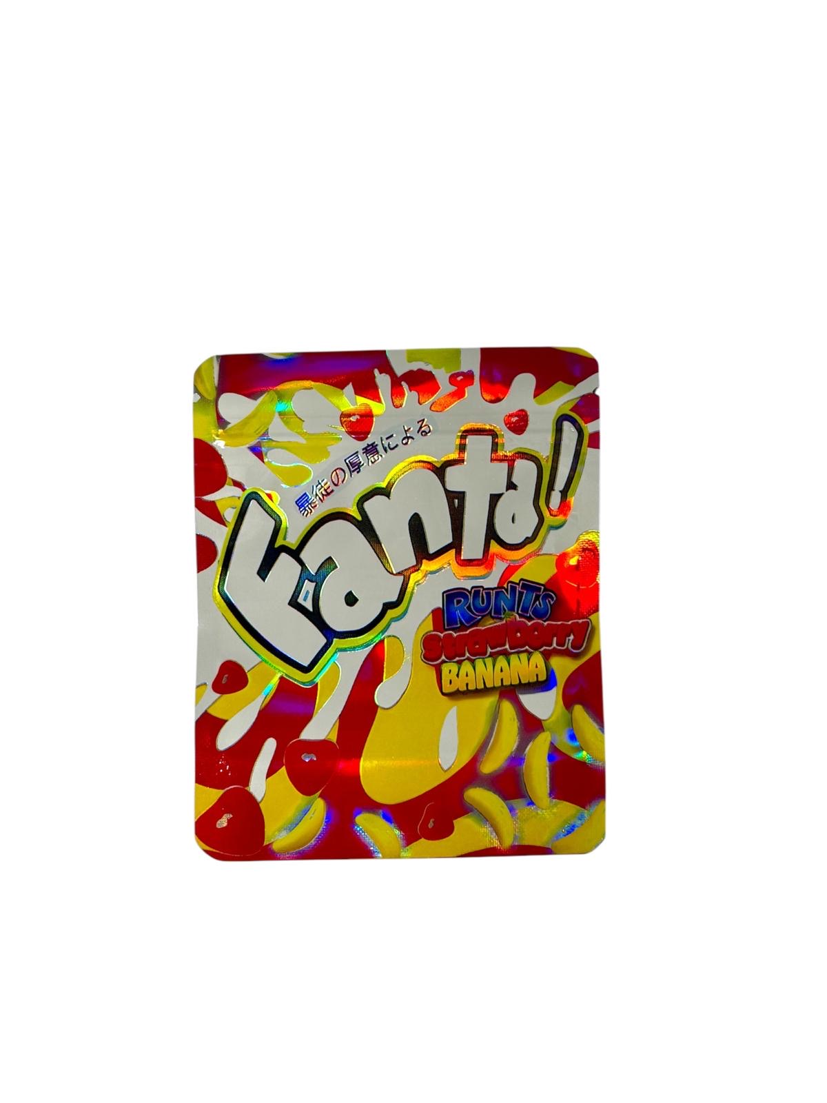 50-Count 3.5 g High-Quality Mylar Storage Baggies | Runtz Strawberry Banana