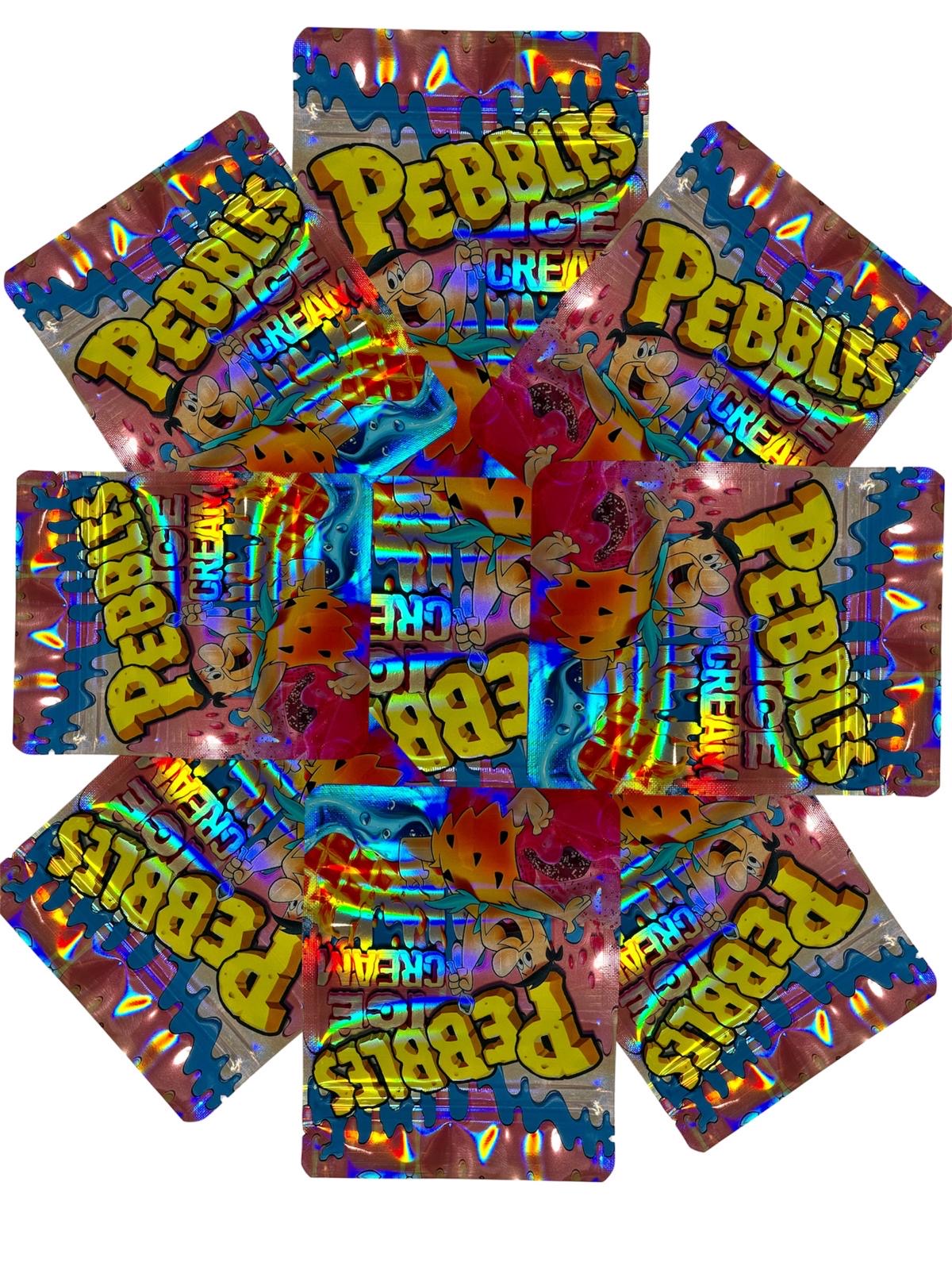 50-Count 3.5 g High-Quality Mylar Storage Baggies | Fruity Pebbles theme