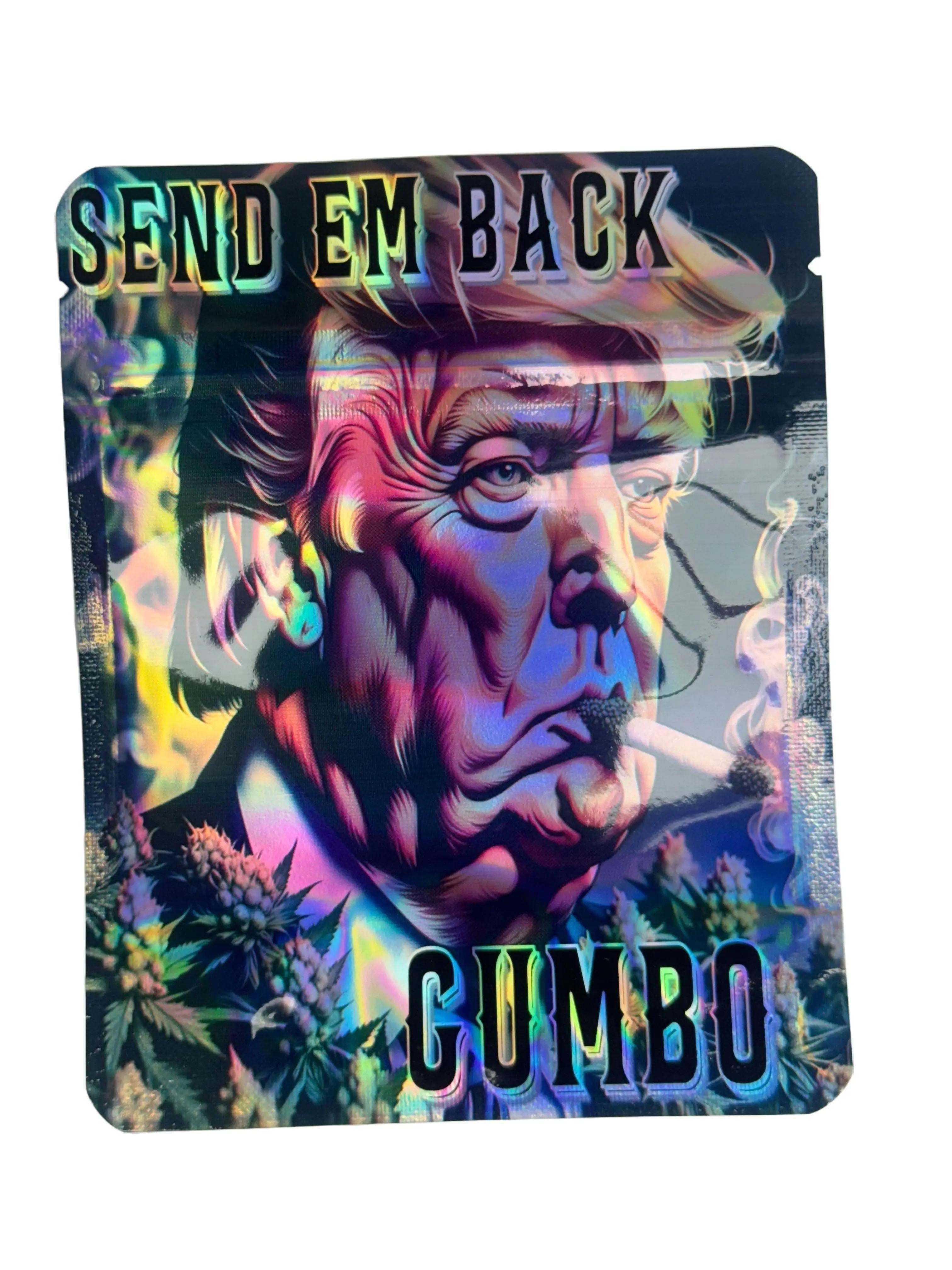 50 count Runts Gumbo Trump baggies, Smell Proof | Water Proof Premium Quality
