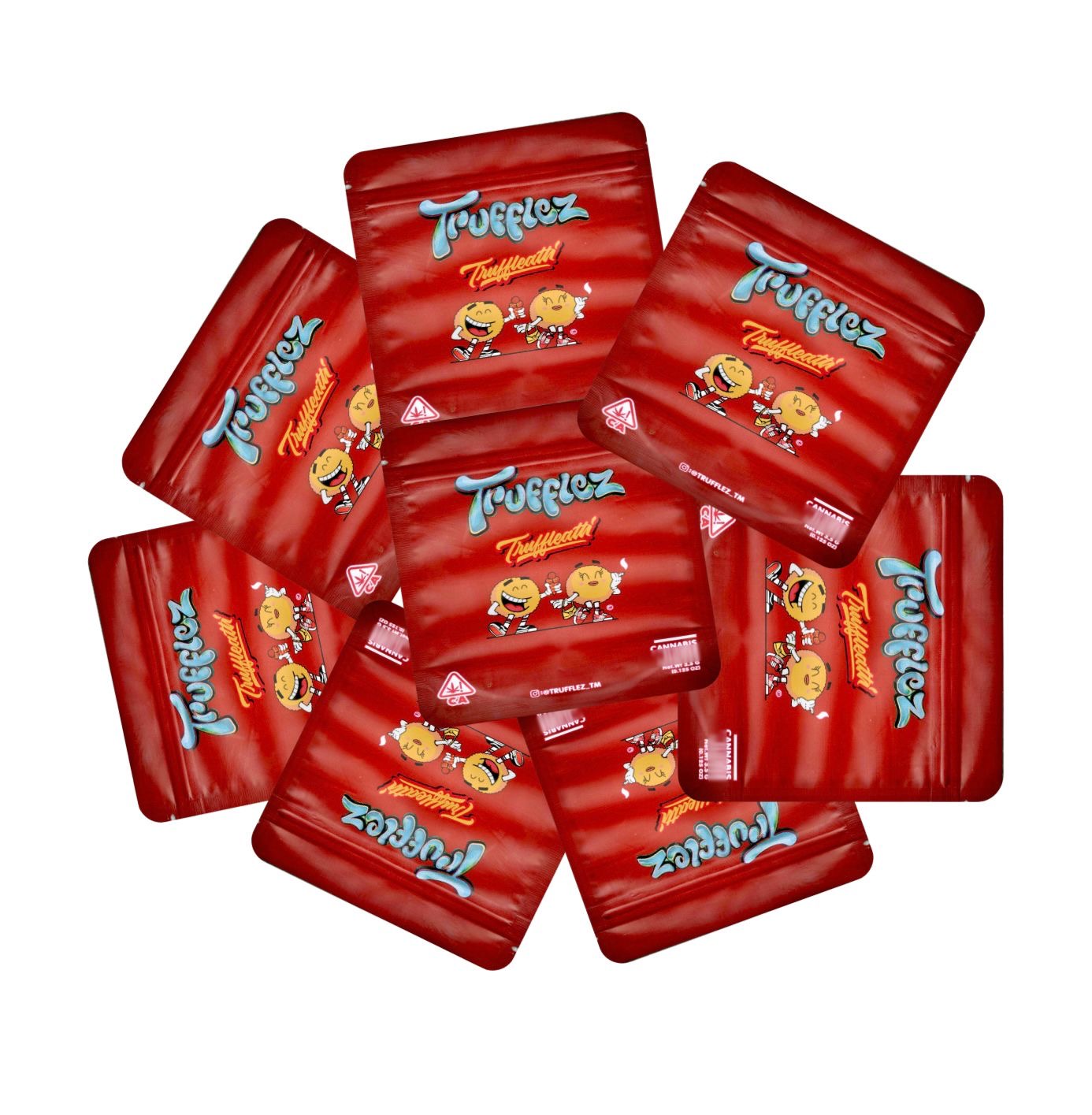 TRUFFLEZ 3.5g Mylar Baggies (50 Count) – Smell-Proof & Waterproof Storage