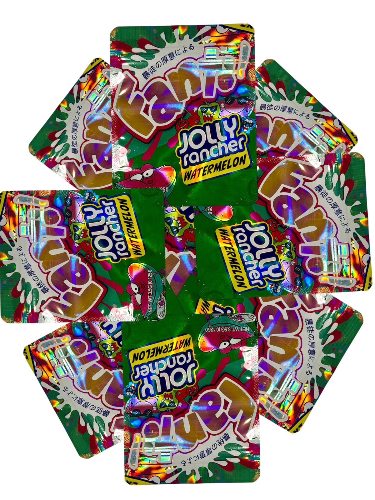 50-Count 3.5 g High-Quality Mylar Storage Baggies | Fanta! Jolly Rancher